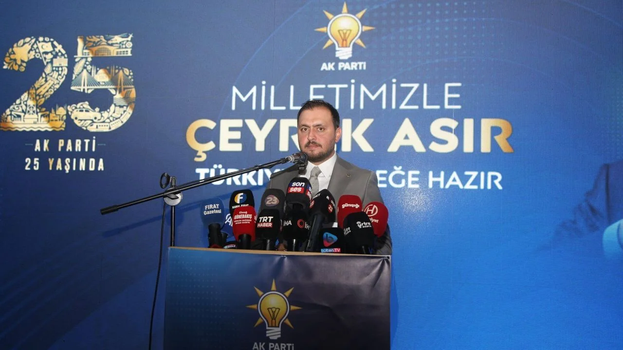 AK Parti Elazığ İl Başkanı Selmanoğlu’ndan 25. Yıl Mesajı: Çeyrek Asırlık Birikimle Geleceğe